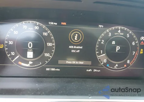 2018 Land Rover Range Rover Hse из США, поврежденный, VIN SALGS2SV9JA511871